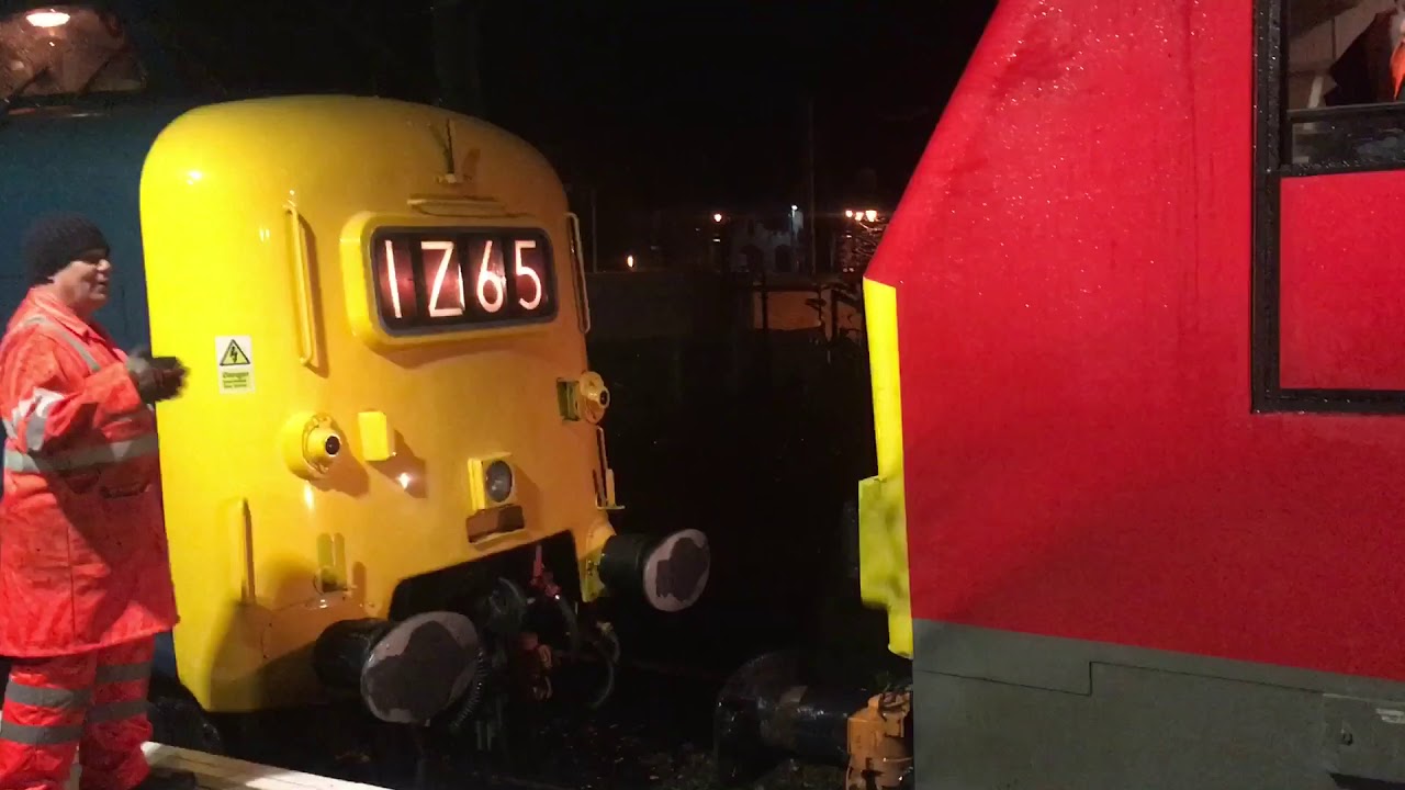 67004 Rescues 55009 at Berwick