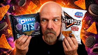 Let's Try BTS Oreos & Garlic Parm Doritos | Vlog 94