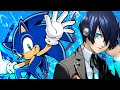 Sonic summoning a Persona (Sprite Animation)