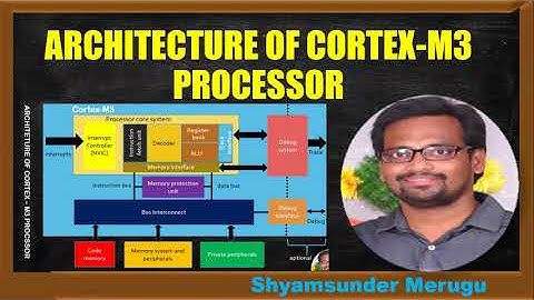 CORTEX - M3 MICROPROCESSOR ARCHITECTURE |JNTUH | ECE
