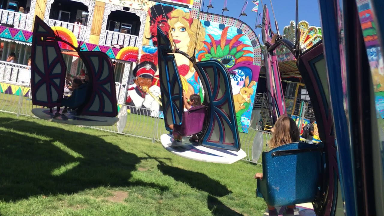 Windsurf Fair Ride Sonoma County Fair - trying the new 'Windsurfer' ride - YouTube