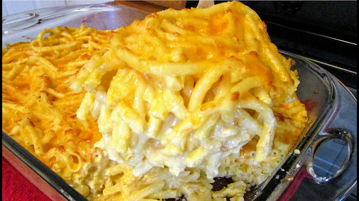 New Orleans Baked Macaroni and Cheese from scratch...