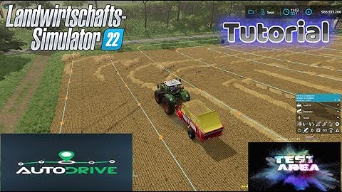 LS22 Autodrive Tutorial #11 Version 2.0.0.4 Zusammenarbeit von Autodrive und Courseplay