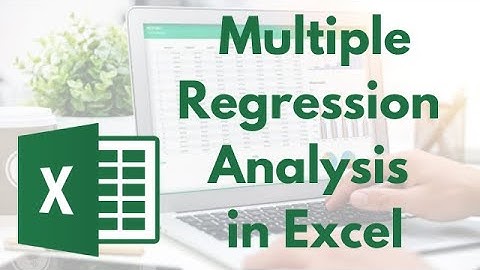 Multiple Linear Regression in Excel