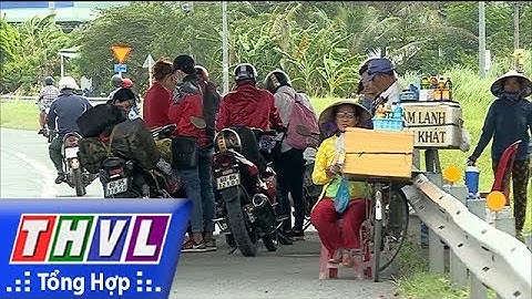 THVL | Mất an toàn giao thông dưới gầm cầu vượt Cần Thơ