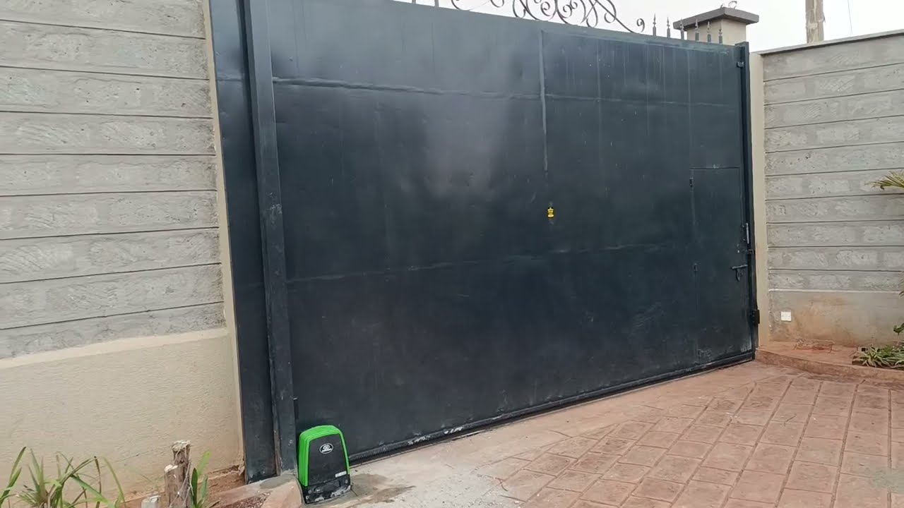 Advanced sliding gate automation systems in Kenya designed for smooth and secure access.