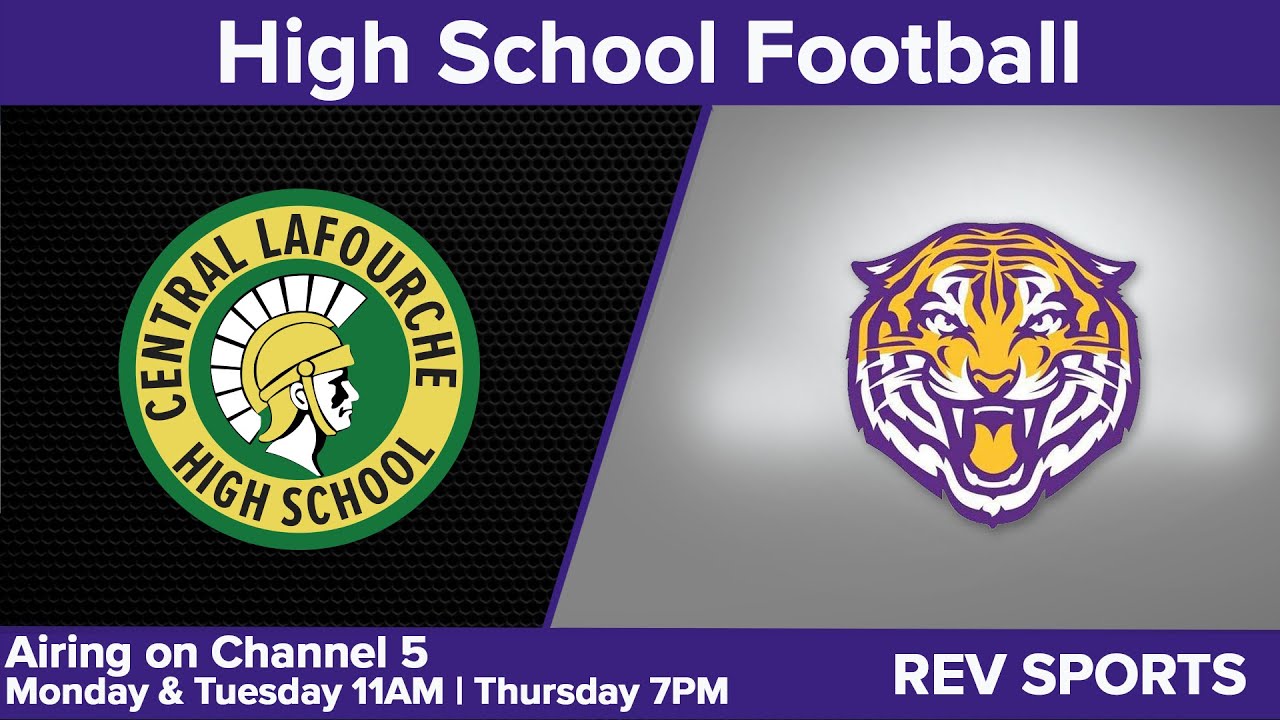 Central Lafourche Vs. Thibodaux High School Football (92724) YouTube