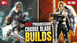 The BEST Charge Blade Builds  - HR 1 to HR 100 | Monster Hunter Wilds