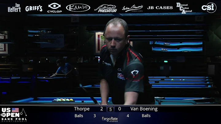 BANK POOL FINAL: Shane Van Boening vs Billy Thorpe - 2019 US Open Bank Pool Championship