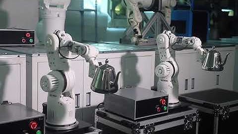 6 axis robots for educational training and commercial demonstration
