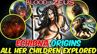 Echidna Explored - Greek Monster That Birthed All Terrifying Beings In Greek Mytho - Blood Of Zeus!