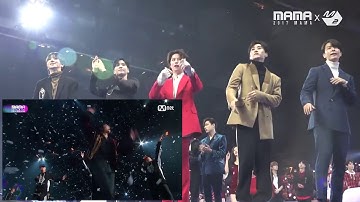 [ 2017MAMA ] SUPER JUNIOR + TAEMIN REACTION TO EXO