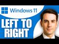 How To Move Desktop Icons From Left To Right