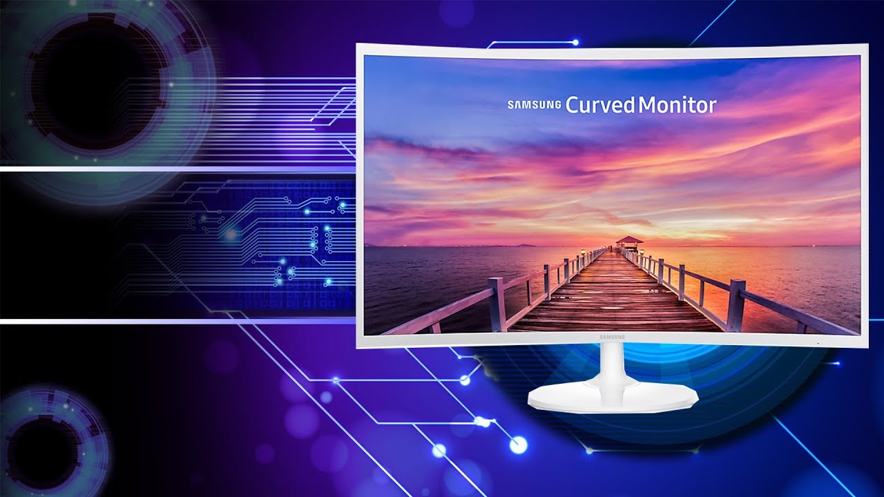 Samsung C32f391 80 Cm 32 Zoll Curved Monitor Weiß