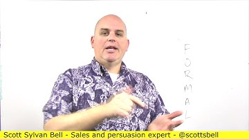 How to build rapport for salespeople - FORMAL FORMULA LOCATIONS (7 of 8) Scott Sylvan Bell