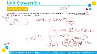 SAT Prep Day 5: Math - Ratios, Rates, Proportions, Unit Conversions, and Percentages