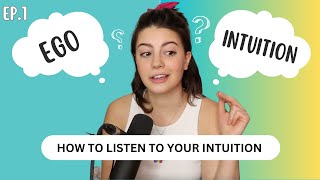 how to stop listening to anxiety and start following your intuition | EP. 1