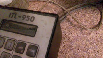 ITL 950 code cutter genericode v16