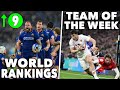 ITALY ABOVE SCOTLAND 6 NATIONS 2026 ROUND 1 RESULTS WORLD RANKINGS FANTASY TEAM OF THE WEEK