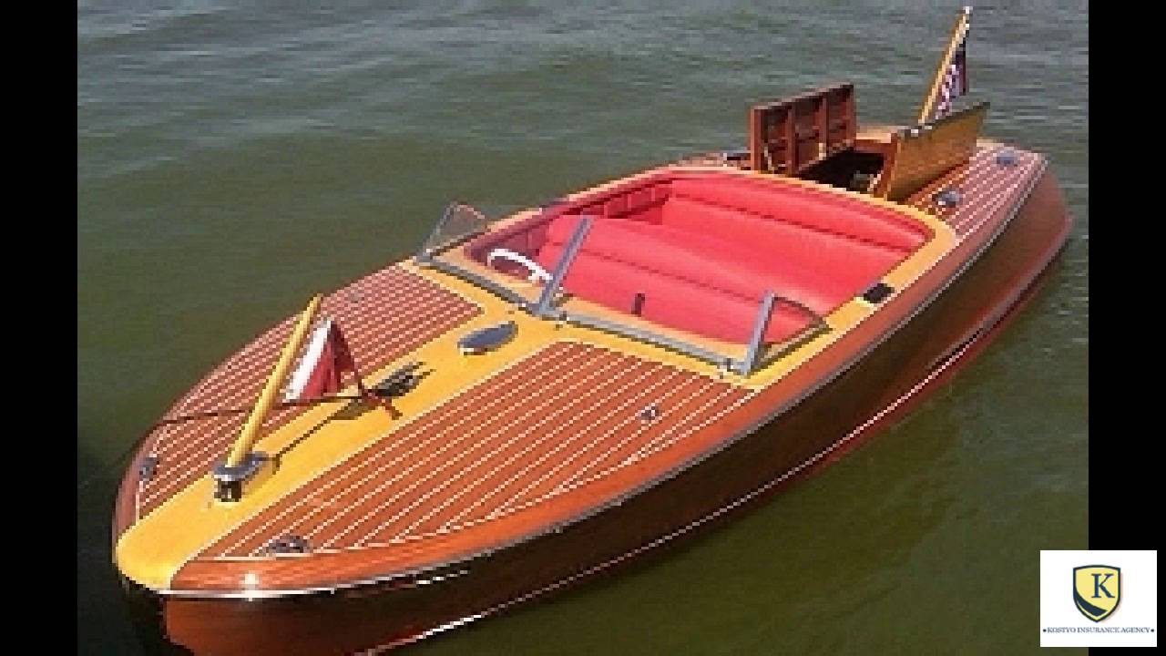 California Wood Boat Insurance 8885676985 YouTube