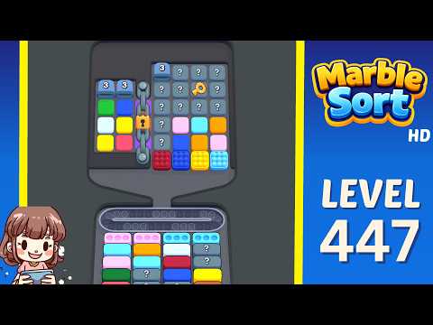 Marble Sort Level 447 Walkthrough & Solution