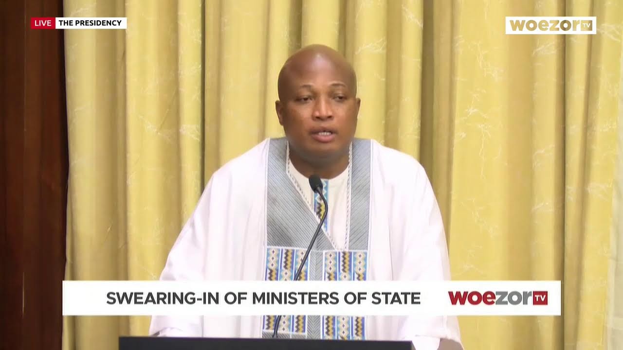 WATCH LIVE | Swearing-In of Ministers of State | WoezorTV