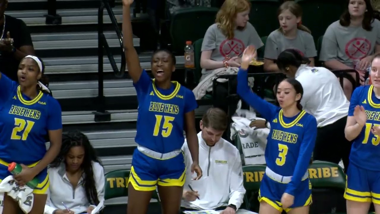 23-24 Women's Basketball Highlights vs. Delaware (1/19/24)