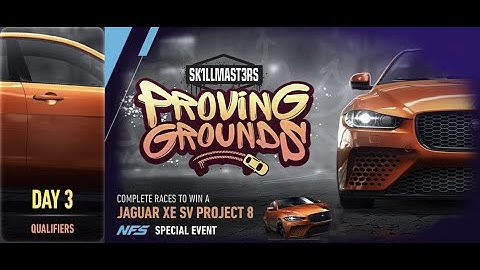 Jaguar xe sv project 8 | Proving Grounds | Need For Speed: No Limits | day 3