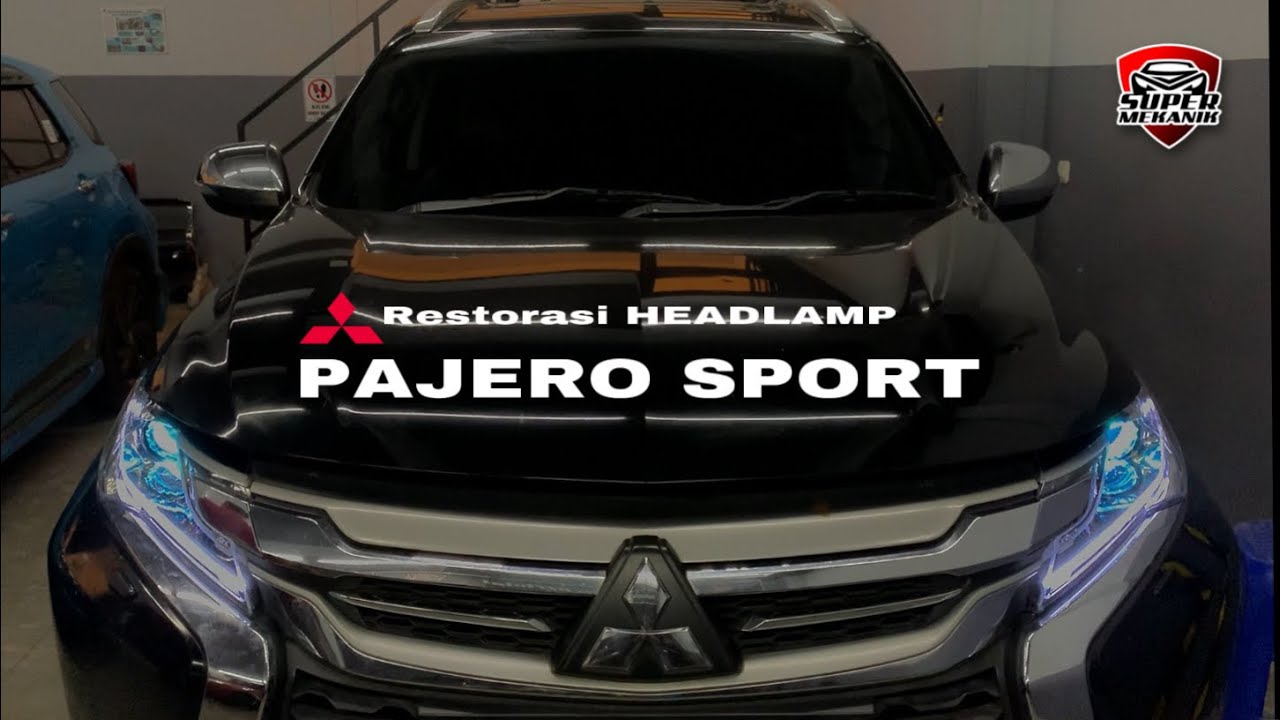 Ganti Projector & DRL Pajero Sport |SUPERMEKANIK