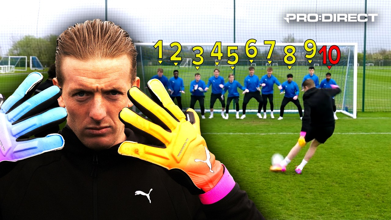 Jordan Pickford vs 10 GOALKEEPERS 🤯 Can England's No.1 Beat This Impossible Challenge? 🏴󠁧󠁢󠁥󠁮󠁧󠁿