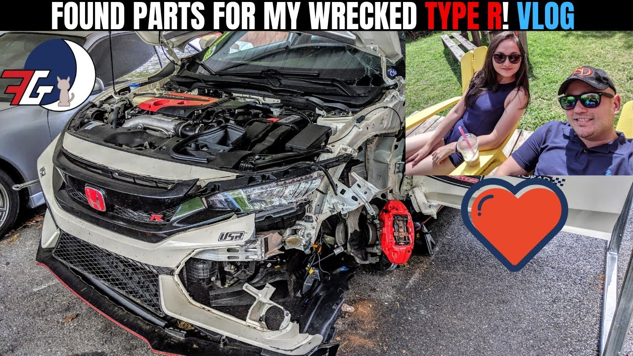Rebuilding MY WRECKED Honda Civic Type R | Getting ALL of the parts I ...