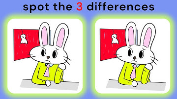 find the 3 difference |No476