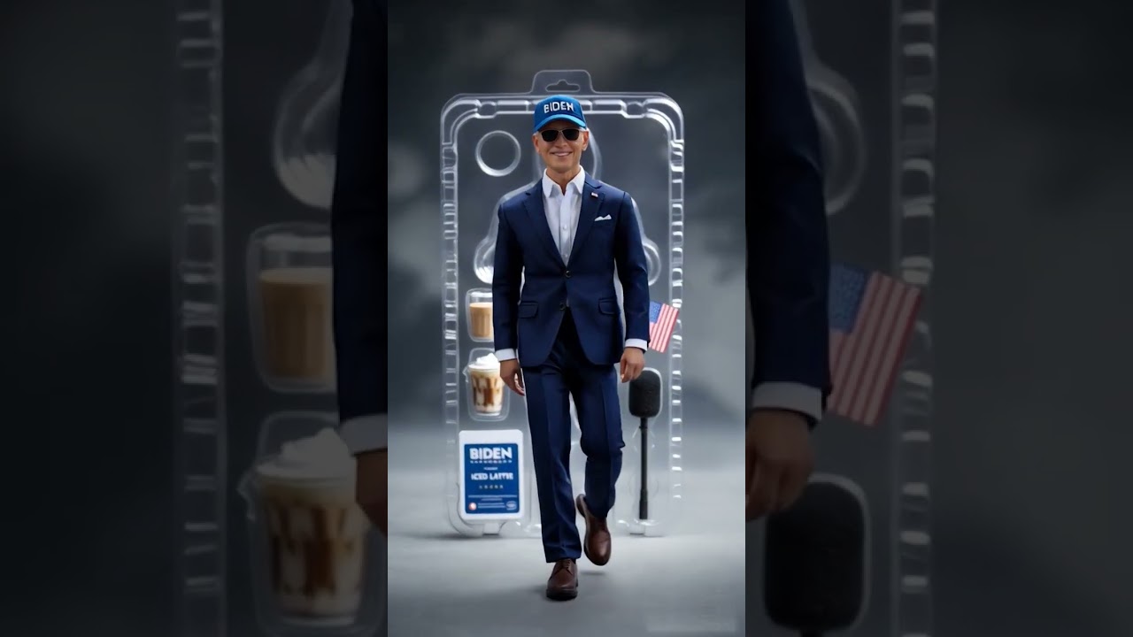 BIDEN in a Blister Pack — Realistic Action Figure 