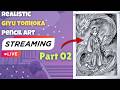 Giyu Tomioka Realistic Drawing | Water Dragon Complete | Final Part