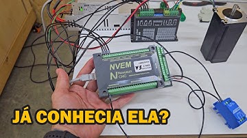 Controladora NVEM na CNC Router - Primeiras impressões