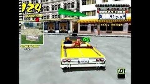 Crazy Taxi Dreamcast Gameplay