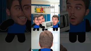 School banned backpacks 😅