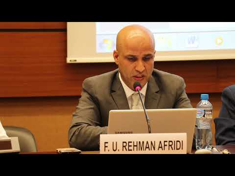 Fazal Rehman Afridi speech at UN Office in Geneva