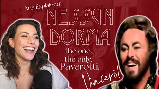 Pavarotti NESSUN DORMA | Opera Singer Reacts!