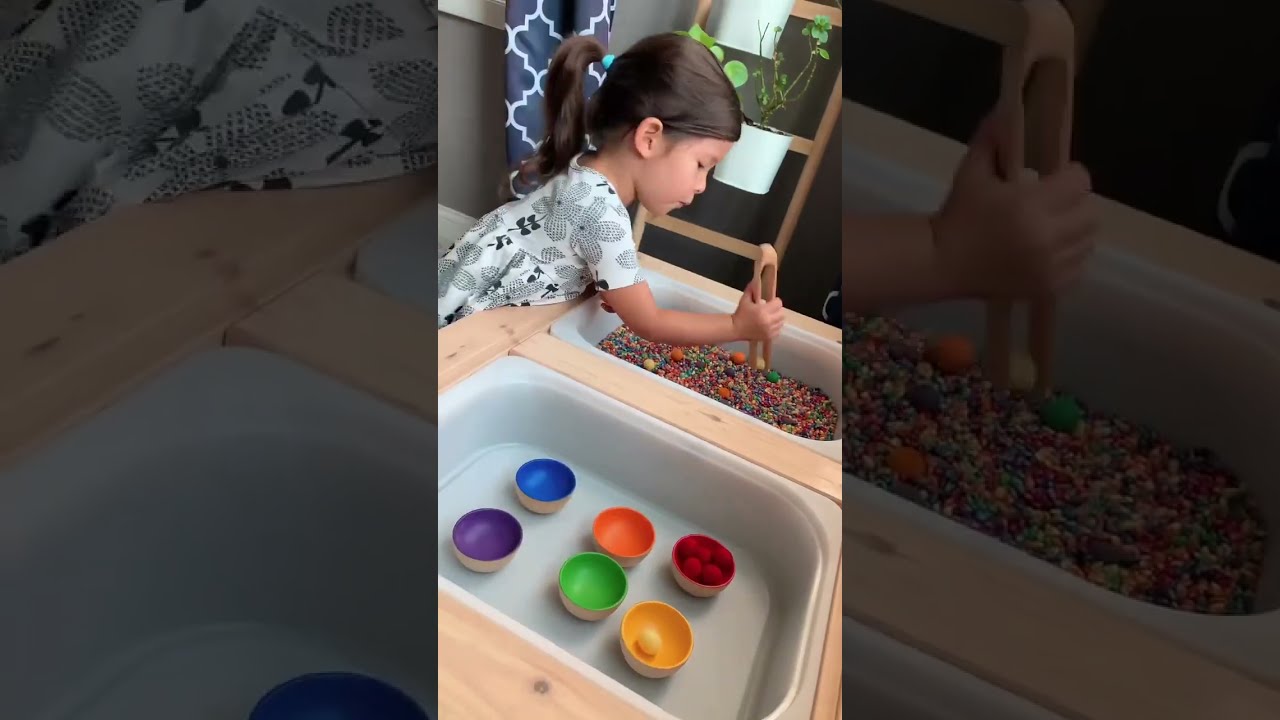 Sensory Play Activity DIY Colour Safe
