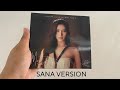 unboxing MASTERPIECE album Sana version