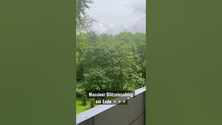 Massiver Blitzeinschlag am Ende⚡️