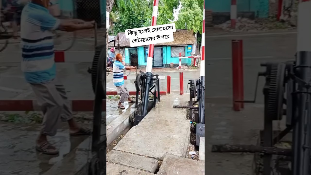 Lack of Awareness: A Dangerous Moment on the Railway! 