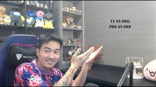 คู่แรก T1 VS RRQ คู่สอง PRX VS KRX รอบสายล่าง! #VCTWatchParty #DAY596