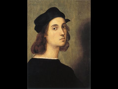 Figurative Painting by Watercolor Selfportrait  Raphael   part  1 drawing