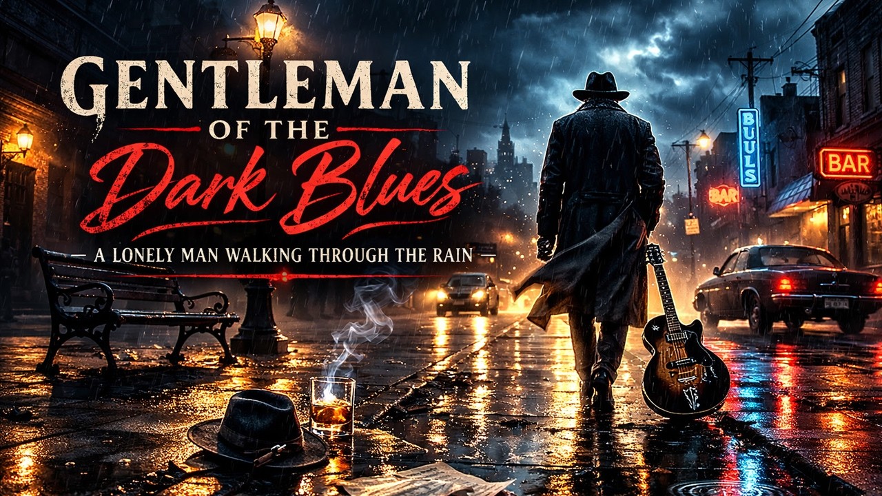 Gentleman of the Dark Blues | A Lonely Man Walking Through the Rain