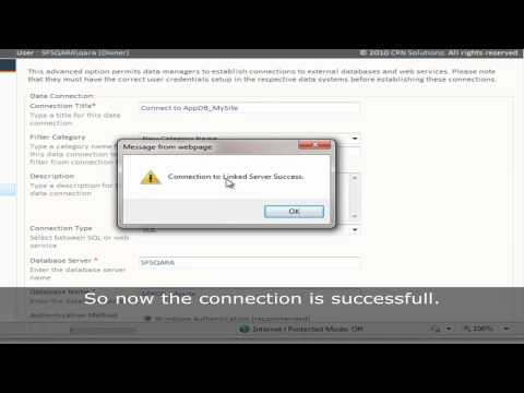 Webparts360 Appstudio - How to use Linked Server