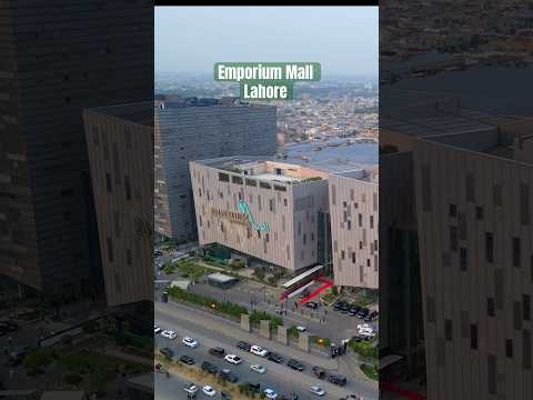 Stunning Drone View of Emporium Mall Lahore short