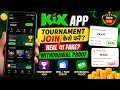 KiX App Tournament Join Kaise Kare? | KiX App Real Hai Ya Fake | KiX App Withdrawal Proof