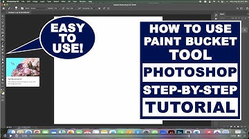 how to use paint bucket tool photoshop step by step tutorial video #webgify get work from home jobs